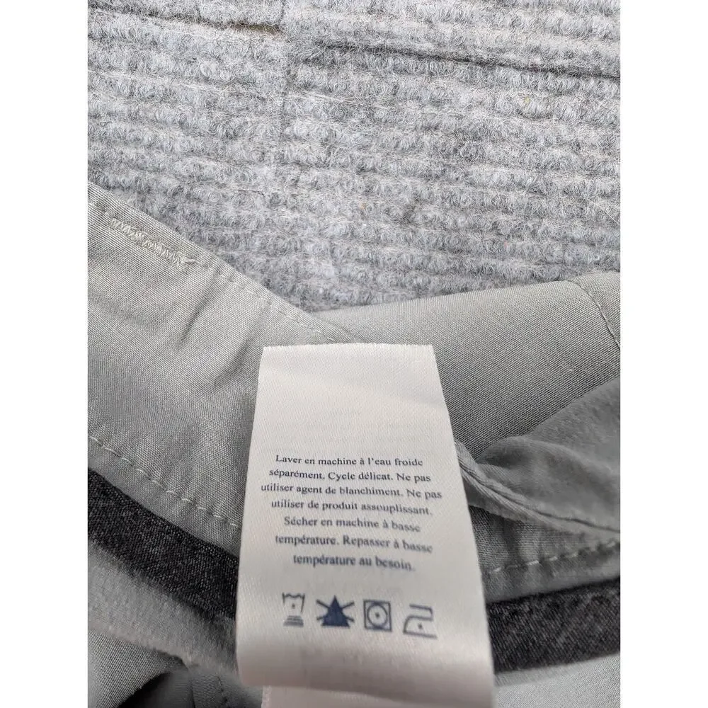 Faherty All Day Shorts Mens 38 Gray Lightweight Athleisure Golf Outdoor Stretch